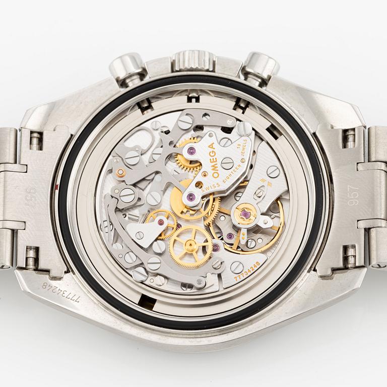 Omega, Speedmaster, Moonwatch, Professional, "Apollo 11 40th Anniversary", "Limited Edition", chronograph, ca 2010.