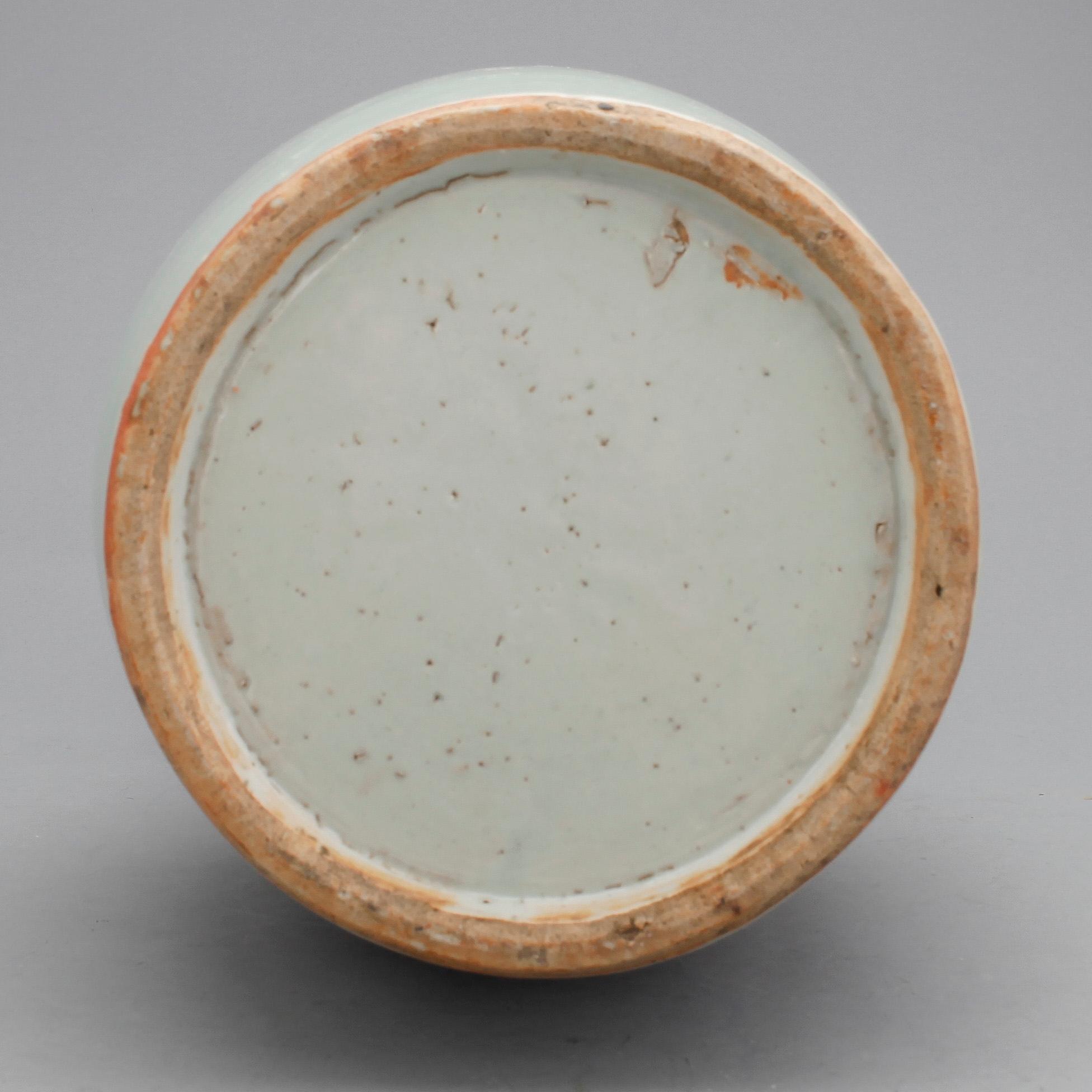 URNA, porslin, kina, 1800-tal.