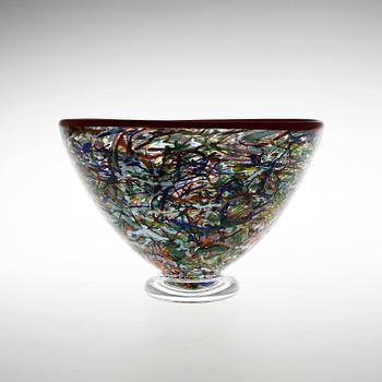 SKÅL, glas, Bertil Vallien, Kosta Boda, 1990-tal/2000-tal.