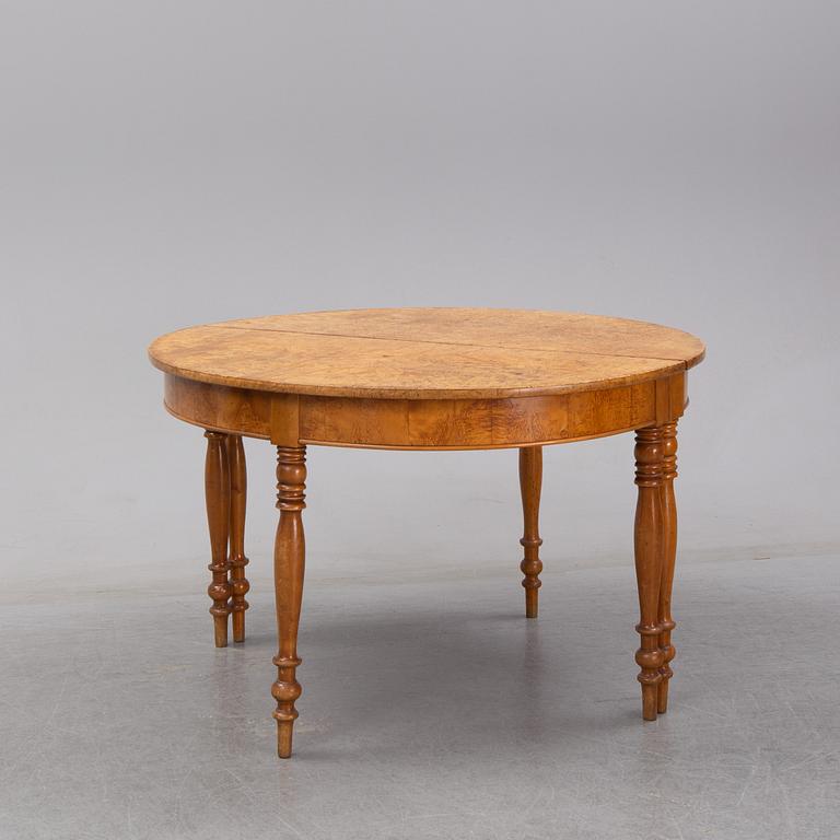 Matbord, 1800-talets andra hälft.