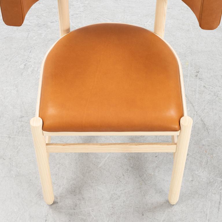 Matti Klenell & Peter Andersson, a 'Botero' ash chair, Källemo.