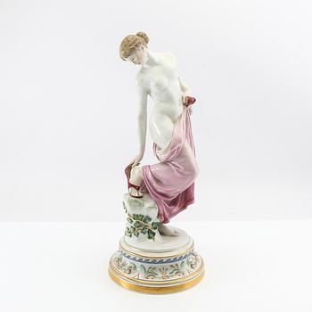 Robert Ockelmann figurin Meissen ca 1880-1903 porslin.