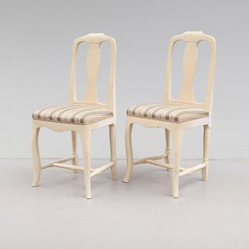 STOLAR, 5 st snarlika, allmoge, 1700-/1800-tal.