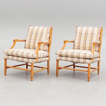 A pair of chairs, second half of the 20th Century.