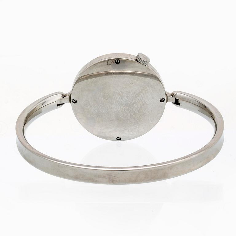 Wristwatch Torun nr 237, stainless steel, manual, 26 mm, circumference approx 16cm, Georg Jensen.