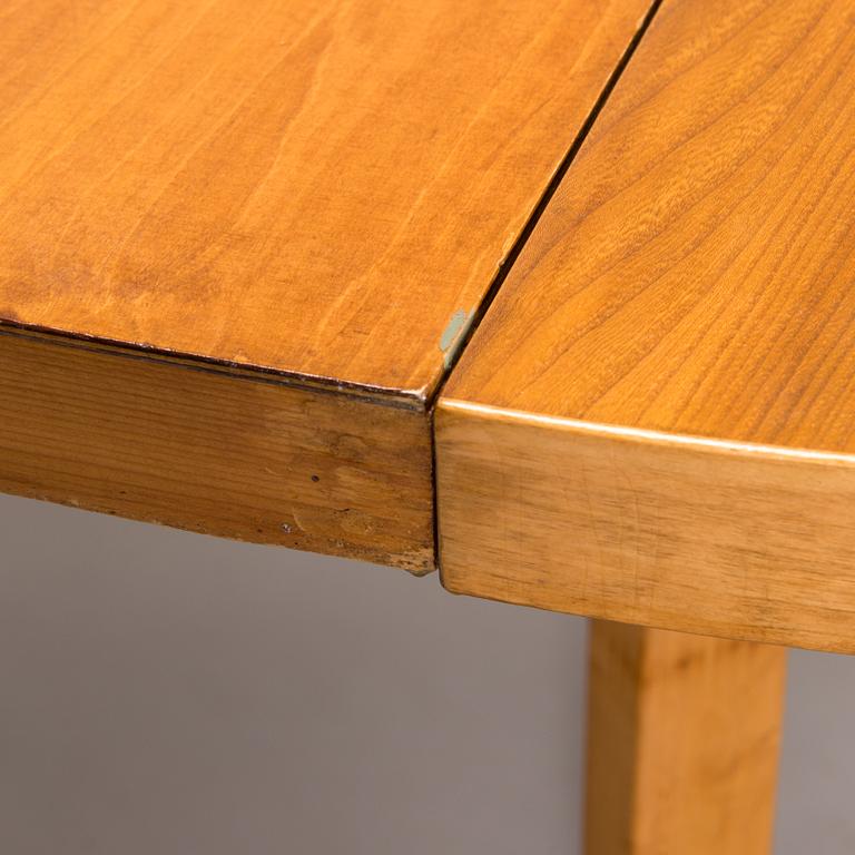 Alvar Aalto, a mid-20th-century 'A 91' dining table for O.Y. Huonekalu- ja Rakennustyötehdas A.B.