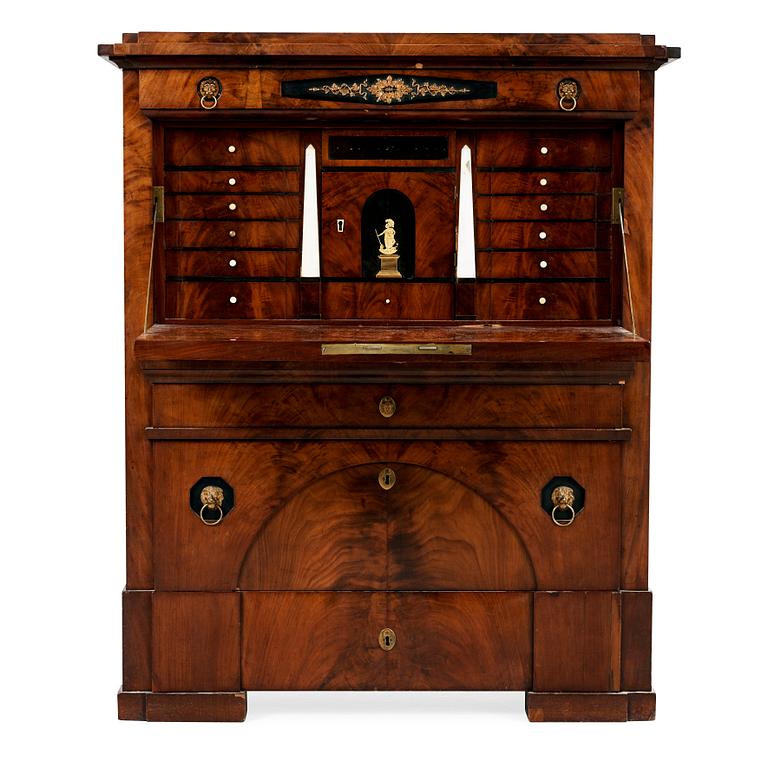 A Swedish Empire 19th century secretaire.