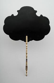 HANDSKÄRM, papier maché, England, 1800-talets andra hälft.