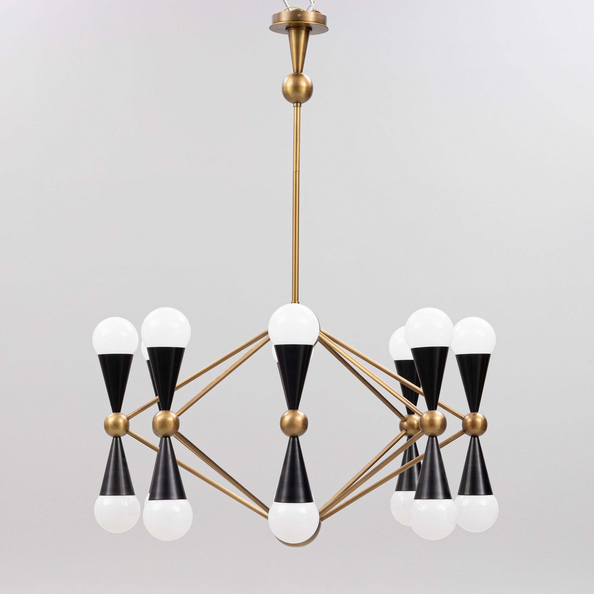 Jonathan Adler, a 'Caracas' chandelier.