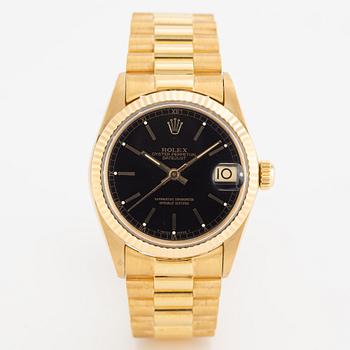 Rolex, Datejust, "Mid-Size", wristwatch, 31 mm.