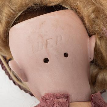Girl doll, Bebe Jumeau, around the year 1900.