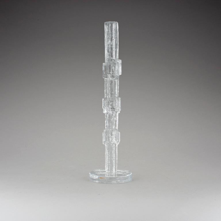 SKULPTUR, glas, Edvin Öhrström, Lindshammar, 1988, Nr 44-175.