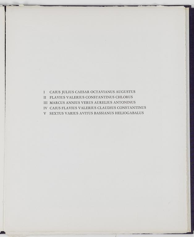 Enrico Baj, "Imperatores Romani".