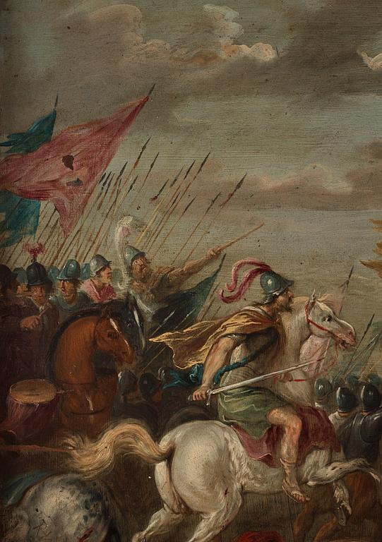 Frans Francken II, hans krets, Batalj.
