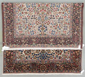 MATTA, sannolikt Kirman Ravar. Ca 265x180 cm.