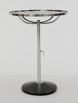 BORD, stål och glas, sannolikt Pronto Dux, 1900-talets anda hälft.