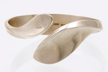 Hans Hansen armring, sterlingsilver, Georg Jensen, Danmark.
