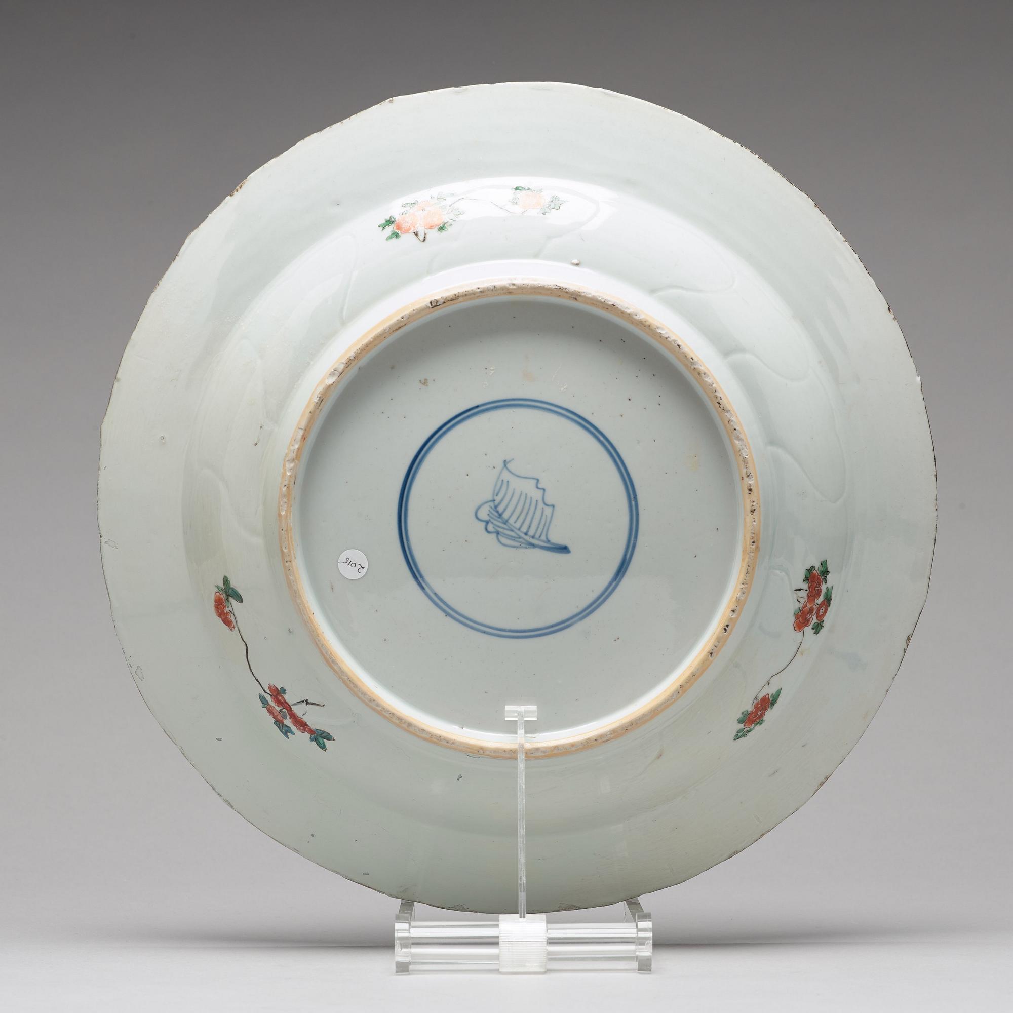 FAT, porslin. Qingdynastin, Kangxi (1662-1722).