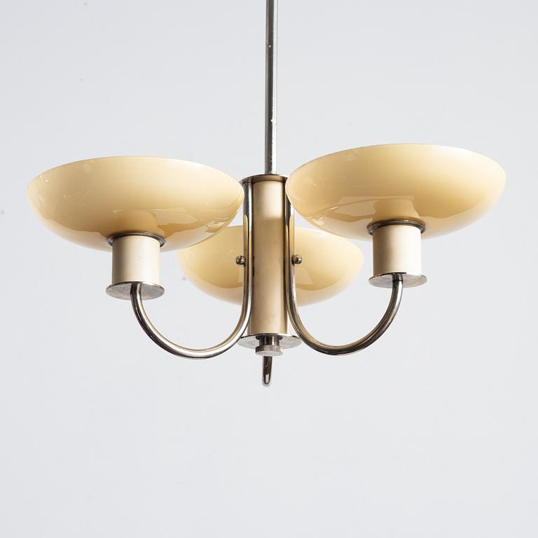 Erik Tidstrand, taklampa, modell "28890", Nordiska Kompaniet, 1930-40-tal.