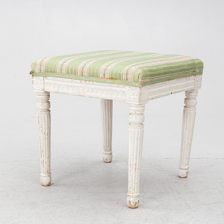 Salongsgrupp, gustaviansk, 1800-talets början.