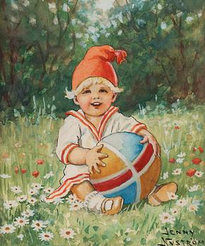 584. Jenny Nyström, "Lillnisse".