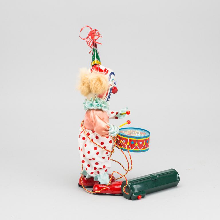 A toy, "Blinky the Clown, Japan, mid 20th century,