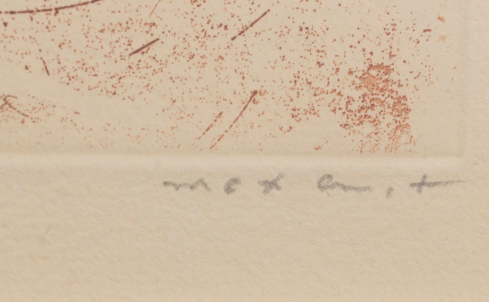 MAX ERNST, etching signed and numbered 44/57.