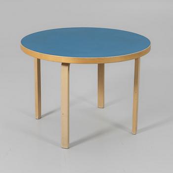 Alvar Aalto, dining table, model 90A, Artek, Finland.