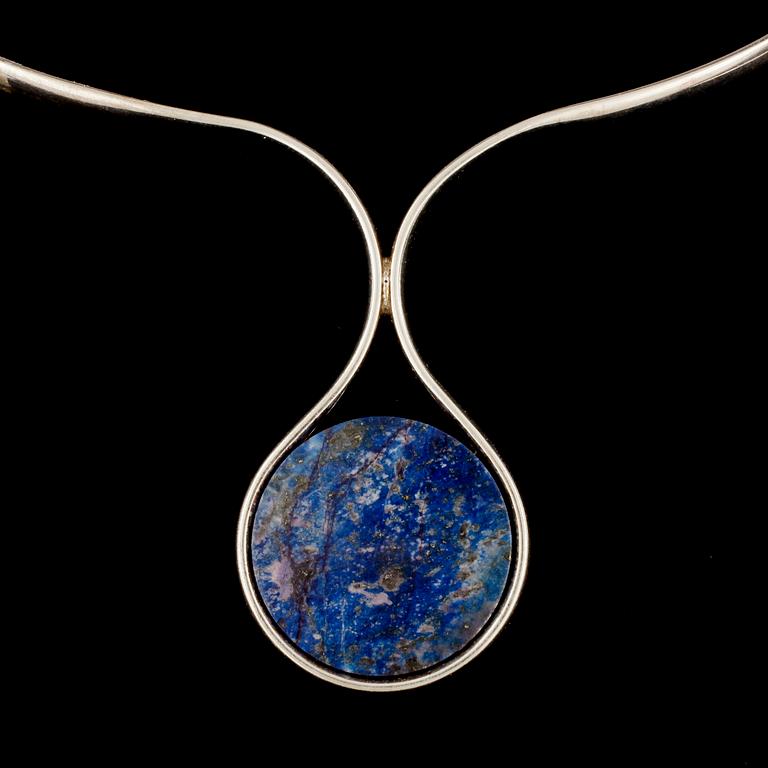 COLLIER, sterlingsilver, Per Dåvik, Alton 1975.