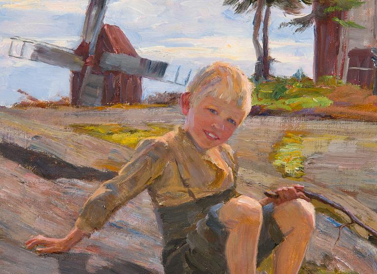 Maria Wiik, "Myllymäellä".