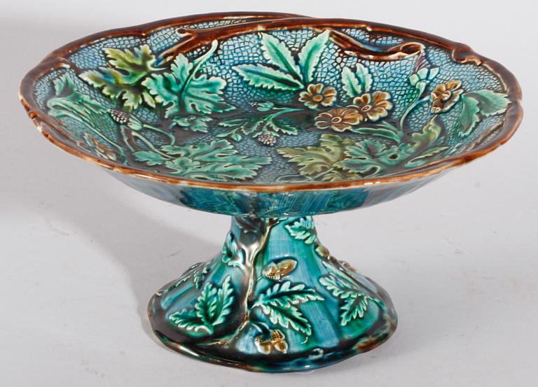 SKÅLFAT, Majolika, 1800/1900-tal.