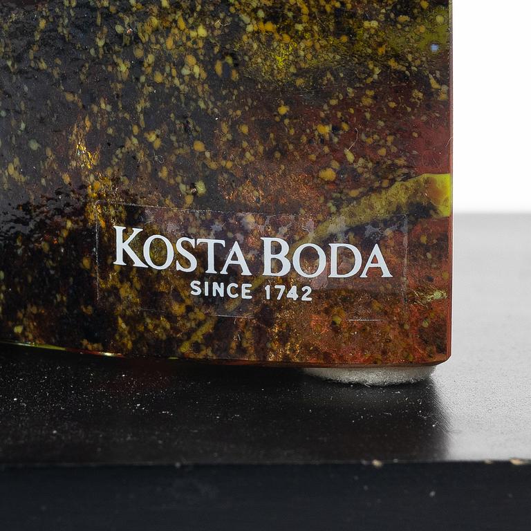 Bertil Vallien, Three glass objects, Kosta Boda.