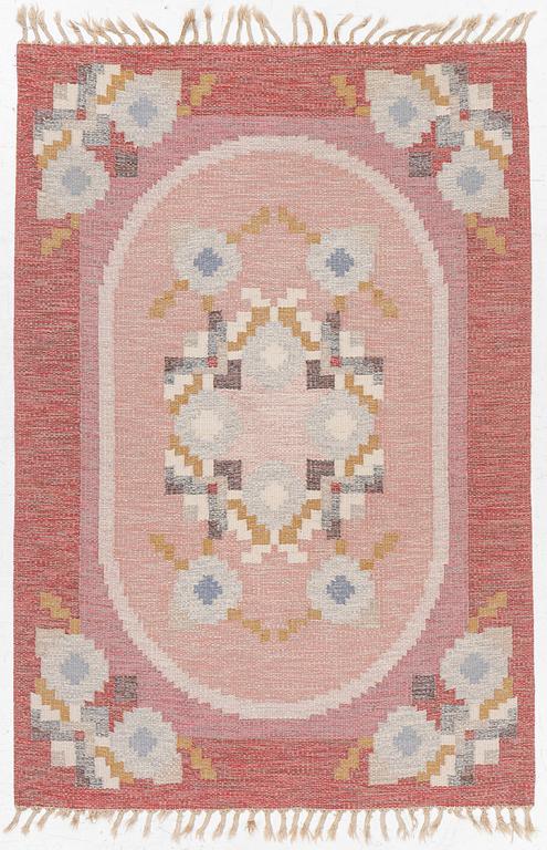 Ingegerd Silow, a flat weave rug, 200 x 140.