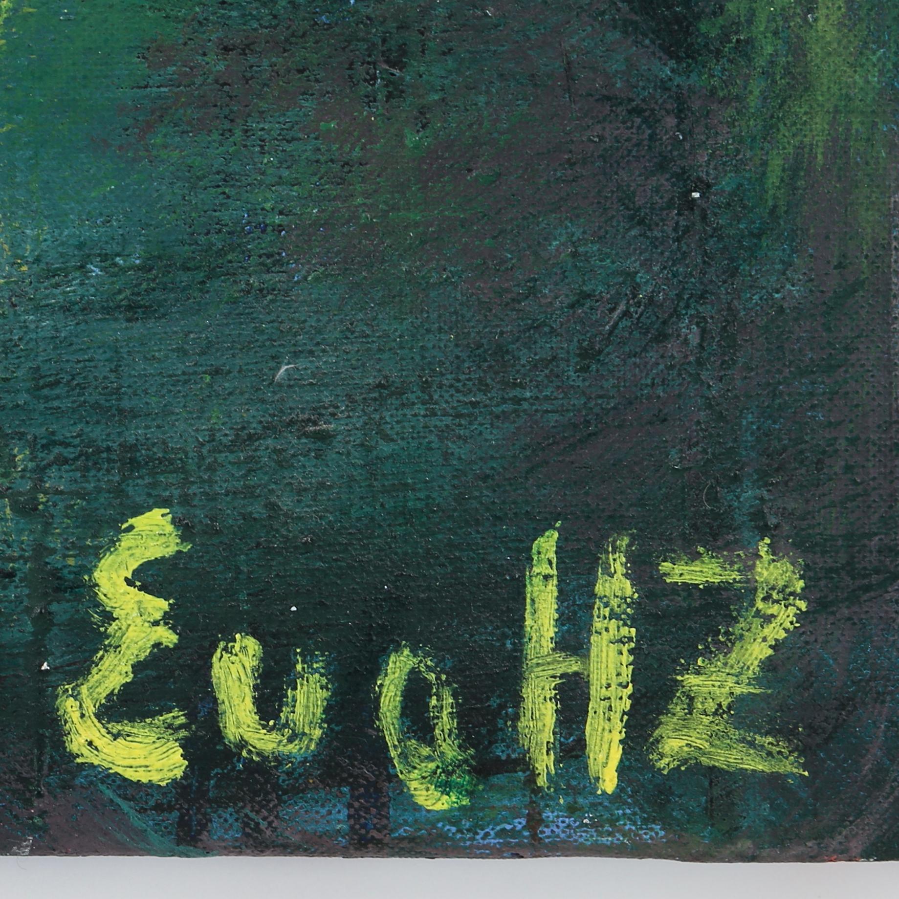 EVA ZETTERVALL, oil on canvas signed.