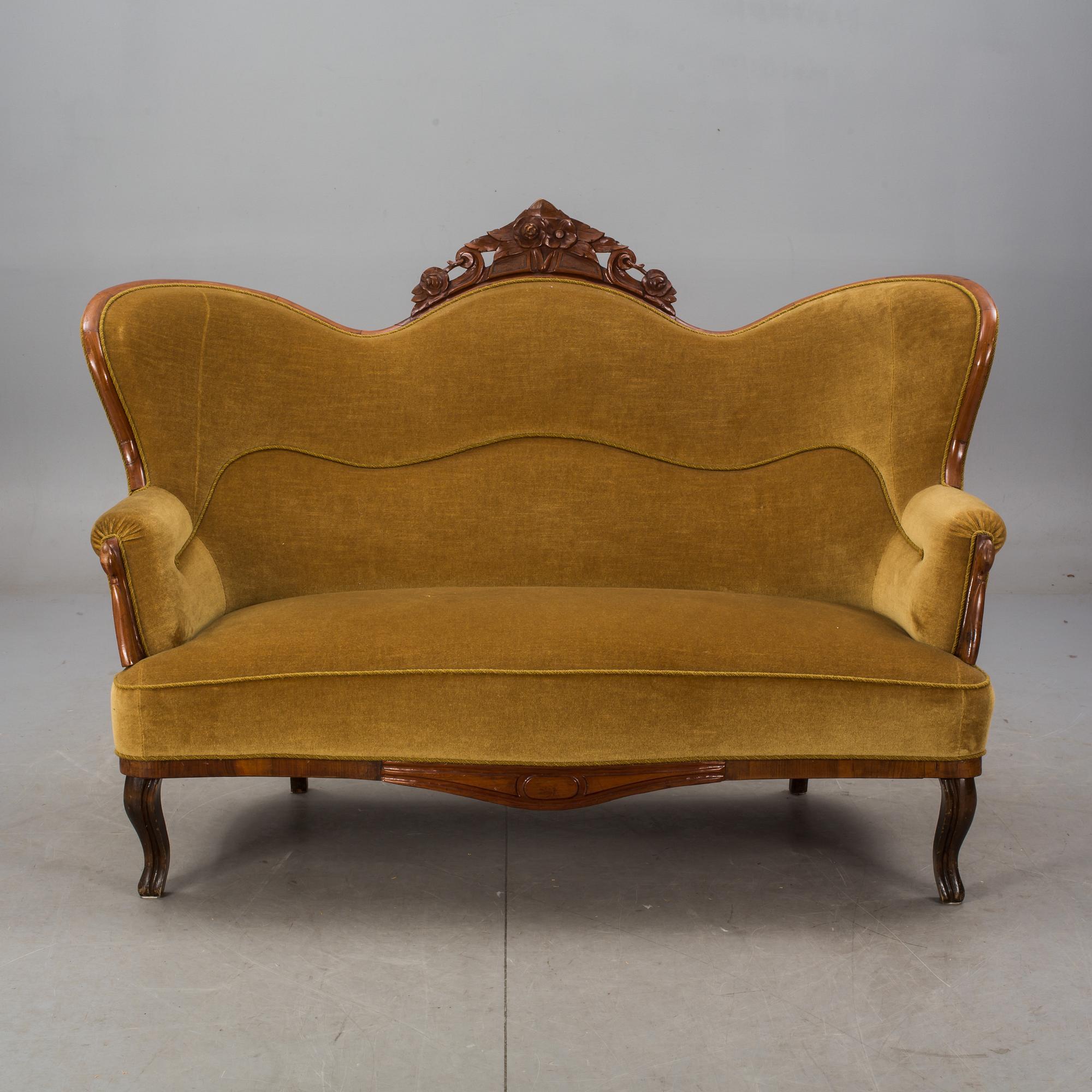 SOFFA, nyrokokostil, 1900-tal.