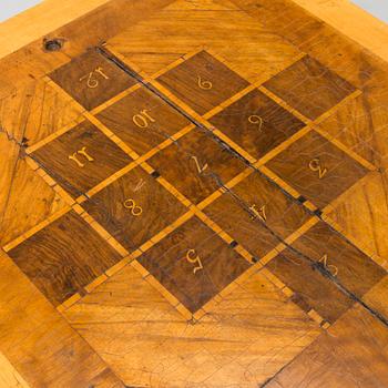 Spelbord, 1700-talets senare hälft. Rokoko.