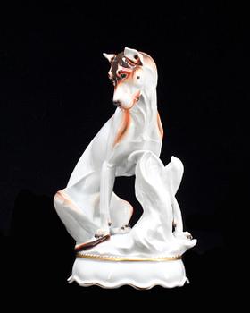 FIGURIN, porslin, Meissen, 1900-tal.