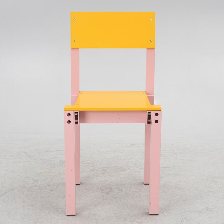 Fredrik Paulsen, a set of four custom-ordered chairs, "Chair One", JOY, 2022.
