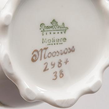 TARJOILUKULHO sekä MALJAKOT, 2 kpl, "Moliere", Rosenthal, Saksa.