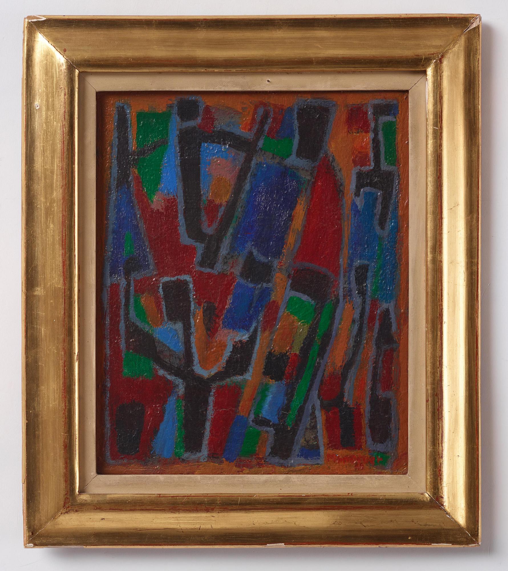 Alfred Manessier, "Deux arbres".