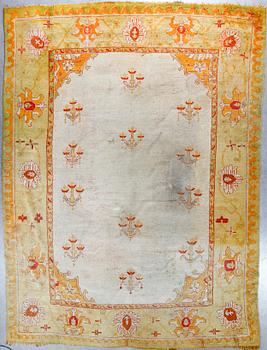 MATTA, Antik/semiantik, Oushak sannolikt, ca 440x325.