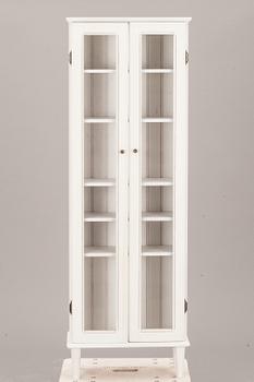 VITRINSKÅP, gustaviansk stil. Modern tillverkning.