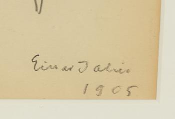 Einar Jolin, Sittande same/Sittande same a tergo.