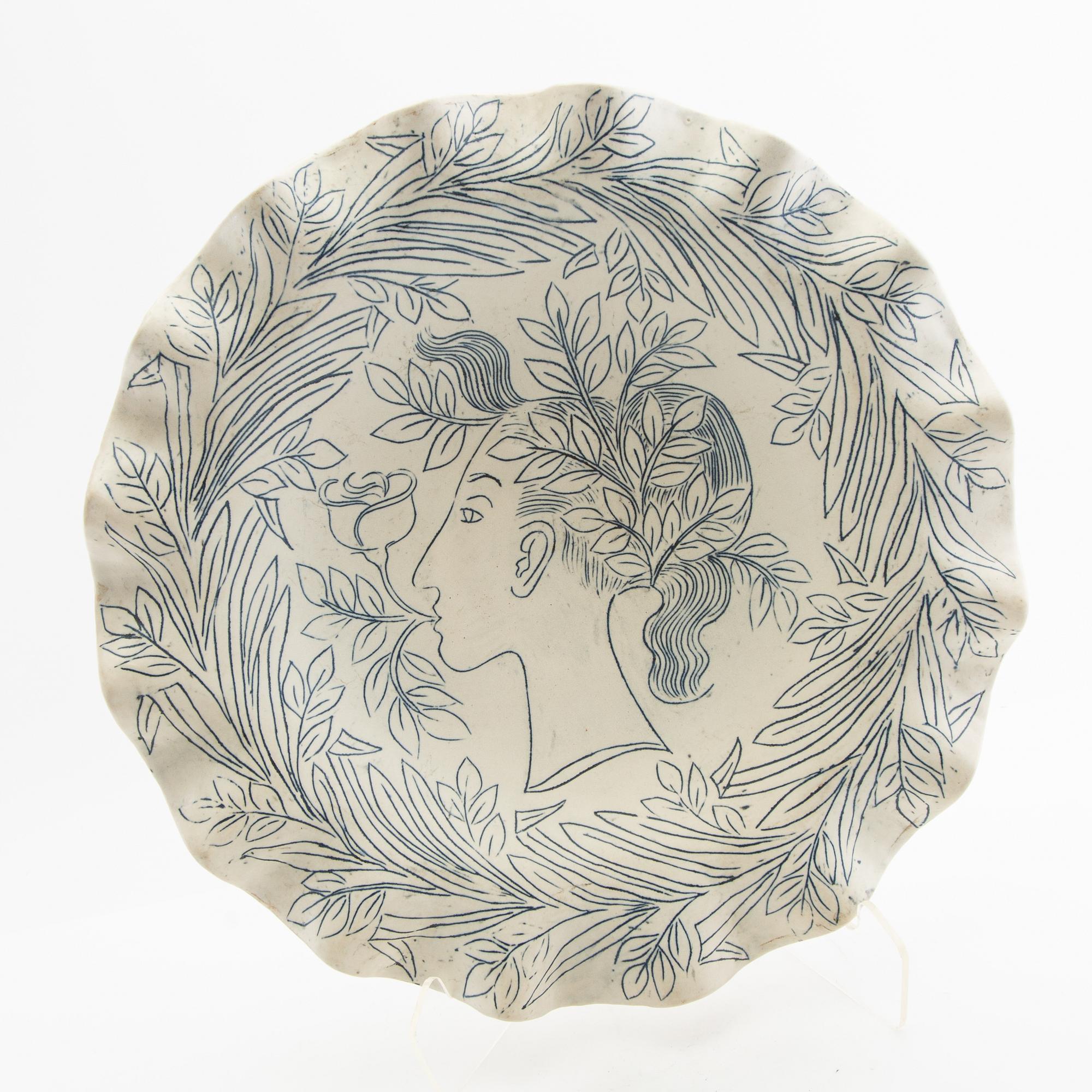 Birger Kaipiainen, fat glaserat stengods.