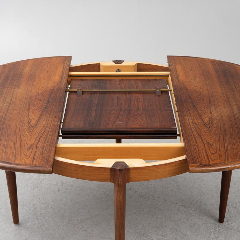 A dining table, Denmark, 1960s.