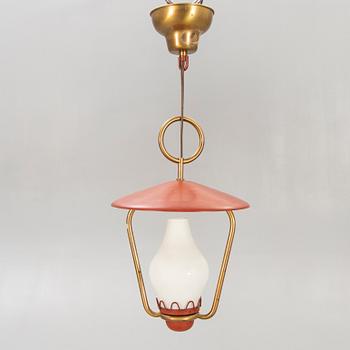 Ceiling lamp, Ateljè Lyktan, 1940s, probably Hans Bergström.