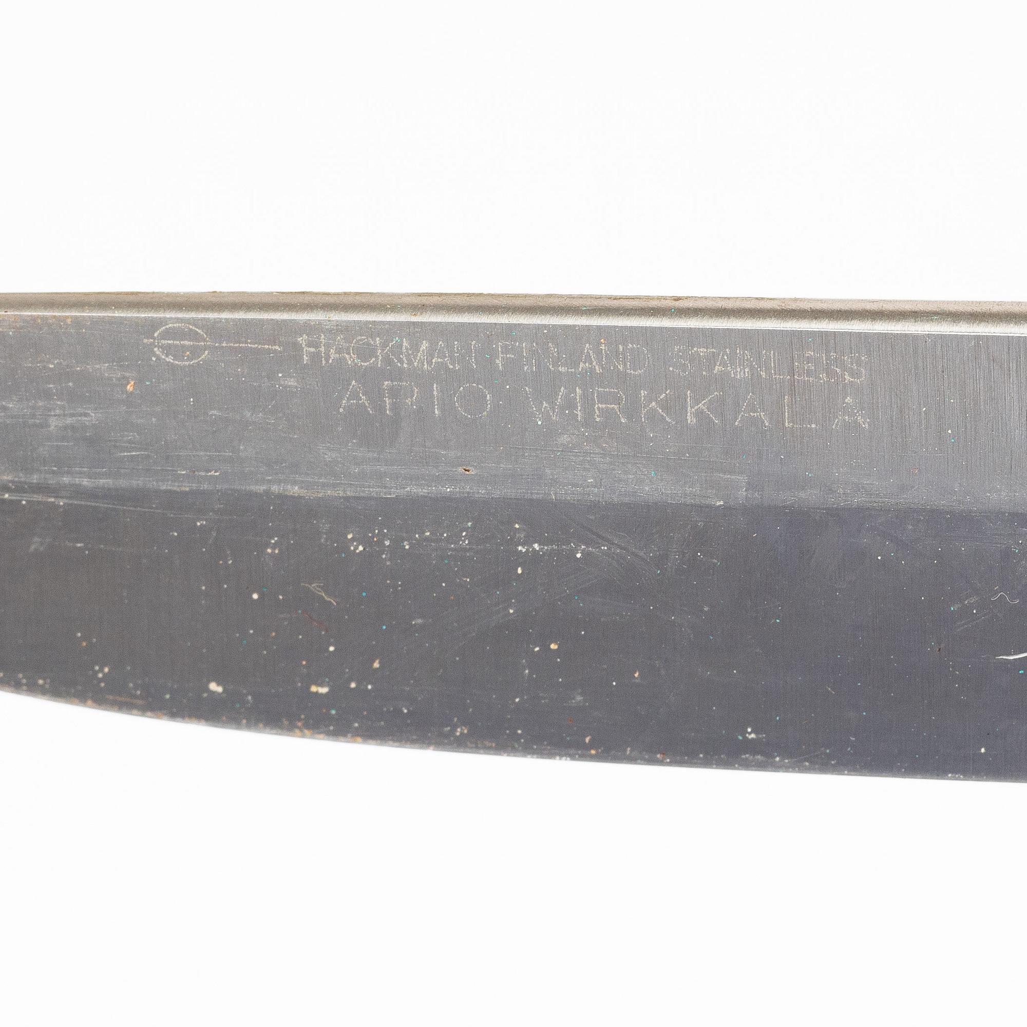 Tapio Wirkkala, puukko/knife, Hackman, Finland.