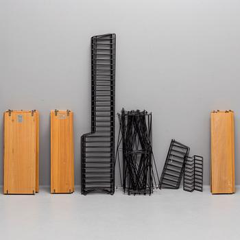 BOKHYLLA, String 3 stycken. 1900-talets mitt.