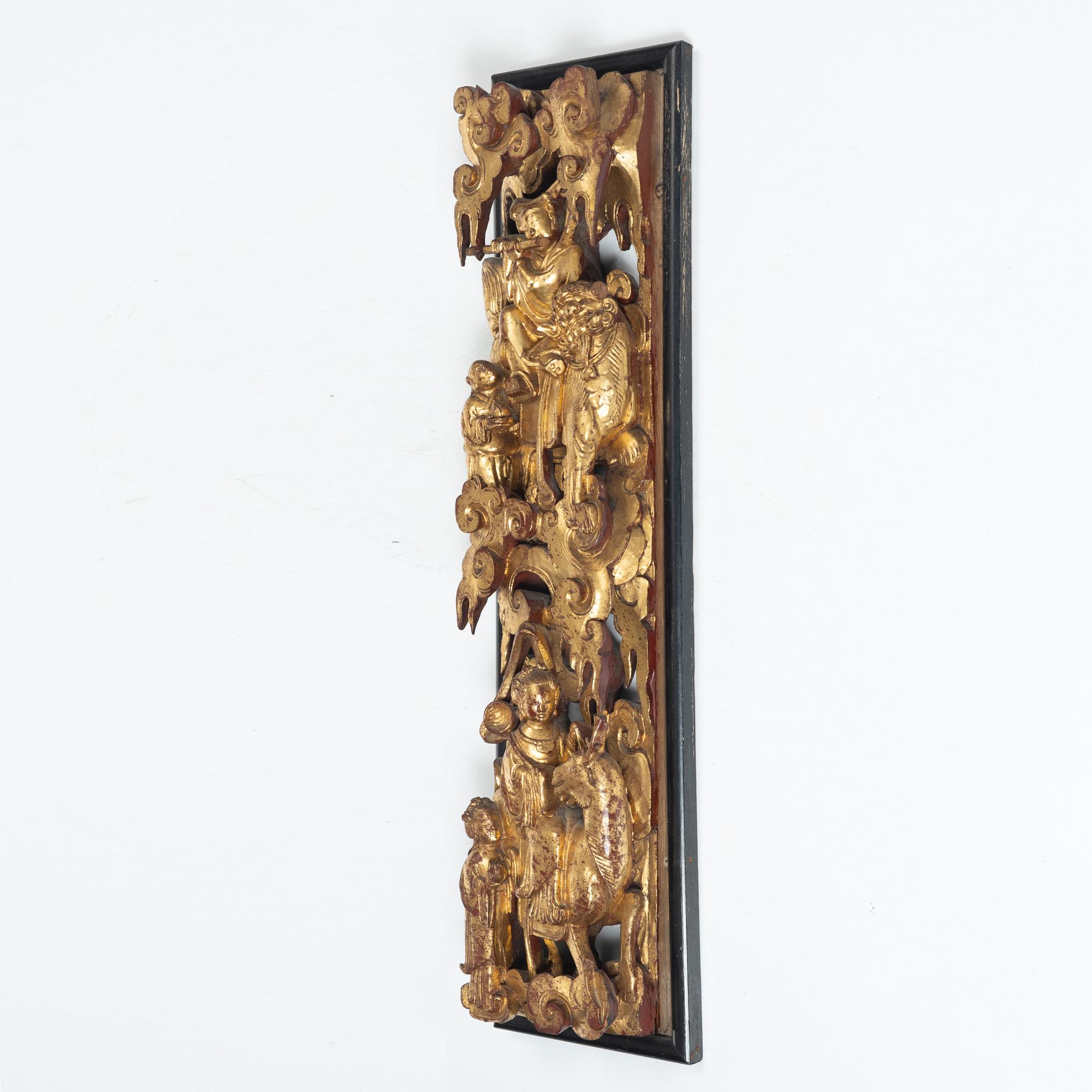 Väggrelief, Kina, sen Qingdynasti, 1800-tal.