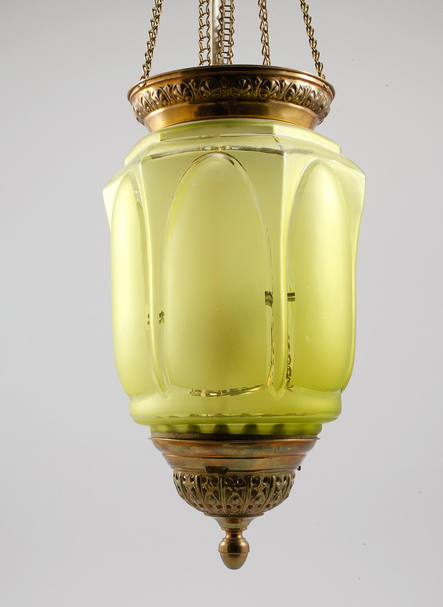 MÅNSKENSAMPEL, omkring 1900, höjd ca 55 cm.